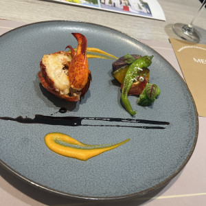 オマール海老とお野菜、ソースがとても美味しかったです。|763265さんの山手迎賓館/テイクアンドギヴ・ニーズウェディングの写真(2499267)