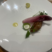 試食で食べたコースの一品