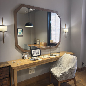 新郎新婦の準備する部屋|763273さんのTHE LANDMARK SQUARE OSAKA(ザ ランドマークスクエア オオサカ)の写真(2500188)