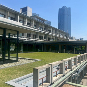 サプライズ登場待機の景色|763284さんの国際文化会館（International House of Japan）の写真(2499283)