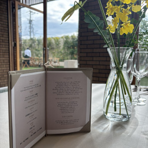 装花、ドリンク|763325さんのAMANDAN TERRACE ~アマンダンテラス~の写真(2512302)