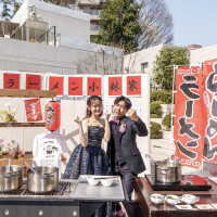 ガーデンでのラーメンビュッフェのサプライズ！