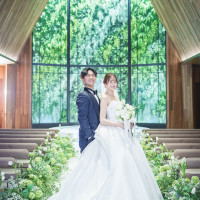本当に自然の光が綺麗なチャペルです！
