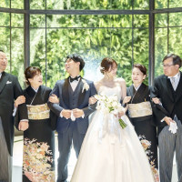 家族写真も楽しげに！