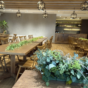 高砂からもゲストとの距離が近いです。|763342さんのLe chic unjour(ラシックアンジュール)の写真(2549496)