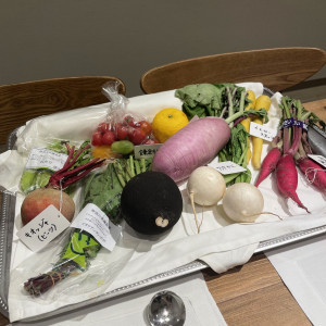 鎌倉野菜を使っています。|763342さんのLe chic unjour(ラシックアンジュール)の写真(2549487)