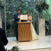 結婚証明書披露