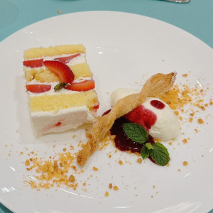 ウェディングケーキ|763447さんのアーセンティア迎賓館（浜松）/テイクアンドギヴ・ニーズウェディングの写真(2500288)