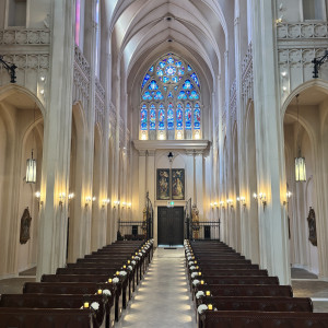 チャペル！！|763452さんのアンジェリカ ノートルダム/FIVESTAR WEDDINGの写真(2500377)