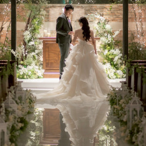 素敵なチャペル|763489さんのアイネスヴィラノッツェ宝ヶ池(クラウディアホールディングスグループ)の写真(2571264)