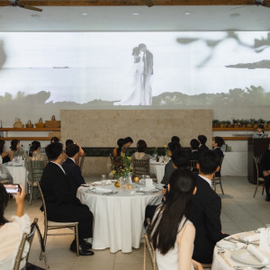 メインテーブルからの景色|763543さんのTHINGS Aoyama Organic Garden.dthの写真(2500690)