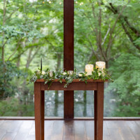挙式場の祭壇