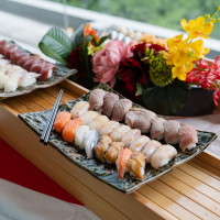 寿司バーの一部