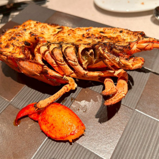 エビの姿焼きが好評でした