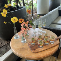 当日は生花で飾ってくれるとか。