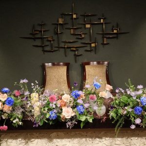 新郎新婦の席|763731さんのアルモニーソルーナ表参道/テイクアンドギヴ・ニーズウェディングの写真(2503546)