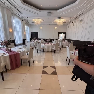 パルティールの会場
新郎新婦サイドから