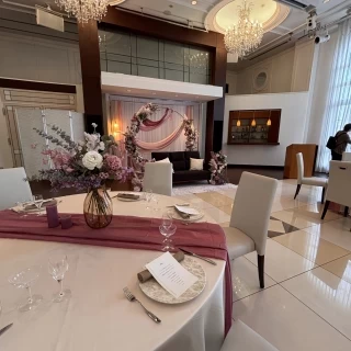 パルティールの会場
参列者から新郎新婦席