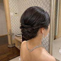 当日のヘアスタイル