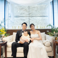 家族3人でのファミリーショット