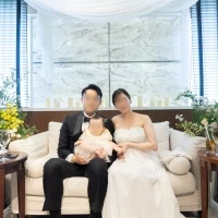 家族3人でのファミリーショット