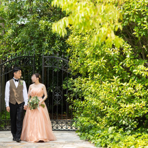 ガーデンでの撮影|763765さんのティアラ ザ ガーデンハウス(Tiara THE GARDEN HOUSE)の写真(2508887)
