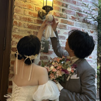 雨が降ったのですがスタッフさんがてる坊主を作ってくれました！
