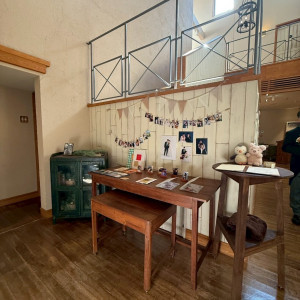 待合室で飾ってあった飾りを移動させてくれました|763777さんのラ・クラリエールの写真(2502562)