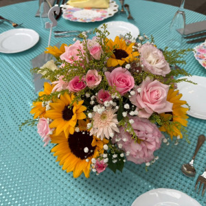 ゲストテーブル装花。こういう風な花にしたい。と、希望出来ます|763778さんのウエディング ファンタジアの写真(2503134)