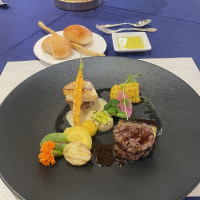 試食でいただいたお肉とお魚