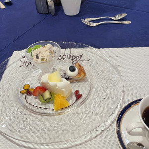 試食でいただいたデザート|763779さんのガーデンテラス福岡ホテル&リゾートの写真(2501849)