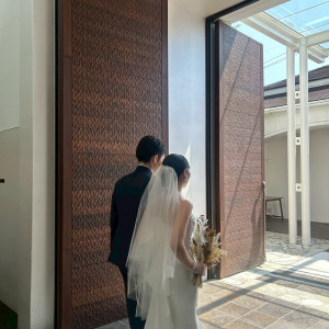 チャペル退場|763796さんのMiel Cloche（ミエルクローチェ）●BRASSグループの写真(2543062)