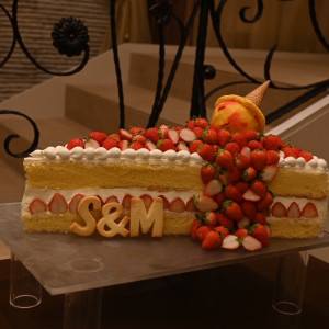 ケーキ入刀|763796さんのMiel Cloche（ミエルクローチェ）●BRASSグループの写真(2543060)