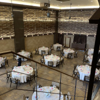 披露宴会場の階段からの景色