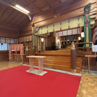 挙式会場の前の方