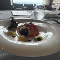 食事会のデザート