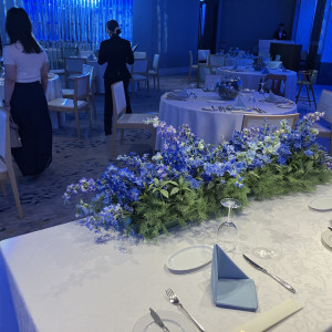 披露宴会場(エルマール)。新郎新婦側からの写真。|763883さんのフェニックス・シーガイア・オーシャン・タワーの写真(2502196)