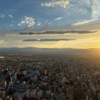 披露宴会場からの景色