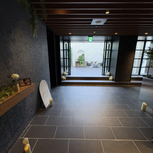 挙式会場への通路|763951さんのTHE MARCUS SQUARE KOBE（ザ マーカス スクエア 神戸）の写真(2503290)