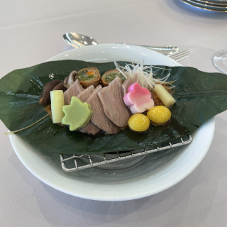 和食コースのお肉料理