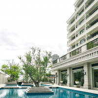 どの角度からみても素敵なホテルです