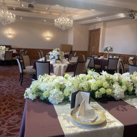 新郎新婦からみた披露宴会場