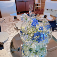 装花にオプションで小物も追加