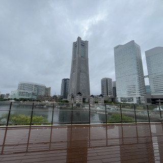 みなとみらいの景色が一望できます。