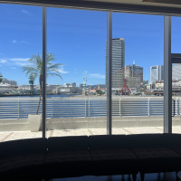 会場からの景色
