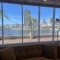 披露宴会場からの景色