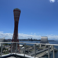 挙式後のバルコニーから見える景色