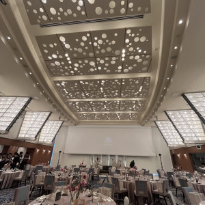 披露宴会場|764106さんのノートルダム神戸/FIVESTAR WEDDINGの写真(2503161)
