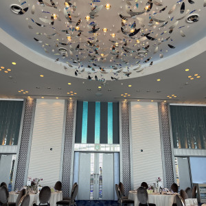 披露宴会場|764106さんのノートルダム神戸/FIVESTAR WEDDINGの写真(2503165)