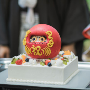 だるまケーキ|764108さんのエルムガーデンの写真(2564360)